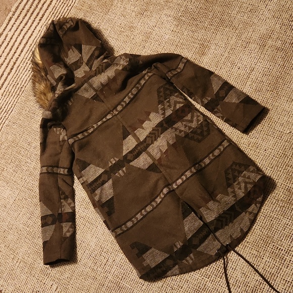 BB Dakota southwest blanket jacket size S - Picture 5 of 6